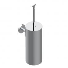 THG U2A-4720C-A02 - Metal toilet brush holder with brush with cover wall mounted