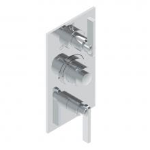 THG U2B-5540BE-A02 - Trim for thg thermostat with 2-way diverter and on/off control, rough part supplied with fixing bo