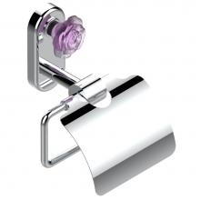 THG U5J-538AC-A02 - Toilet paper holder, single mount with cover