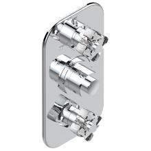 THG U6A-5540BE-A02 - Trim for thg thermostat with 2-way diverter and on/off control, rough part supplied with fixing bo