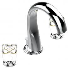 THG U6E-151/US-A08 - Widespread lavatory set with drain