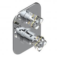 THG U6E-5500BE-A02 - Trim for thg thermostat with 2-way diverter, rough part supplied with fixing box ref. 5 500AE/US