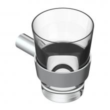 THG U6F-536C-A02 - wall mounted glass holder with BACCARAT crystal glass