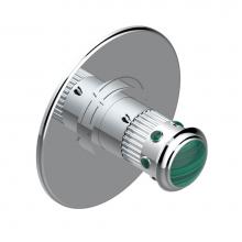 THG U7A-5100BR-A02 - Trim for THG thermostatic valve, rough part supplied with fixing box ref. 5 200AE/US - Round plate