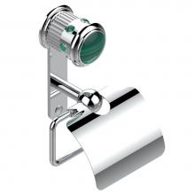 THG U7A-538AC-A02 - Toilet paper holder, single mount with cover