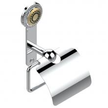 THG U8B-538AC-A08 - Toilet paper holder, single mount with cover