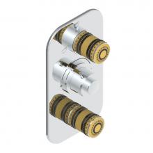 THG U8B-5540BE-A08 - Trim for thg thermostat with 2-way diverter and on/off control, rough part supplied with fixing bo