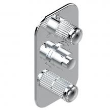 THG U93-5540BE-A02 - Trim for thg thermostat with 2-way diverter and on/off control, rough part supplied with fixing bo