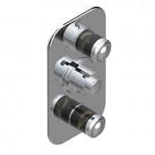 THG U95-5540BE-A02 - Trim for thg thermostat with 2-way diverter and on/off control, rough part supplied with fixing bo