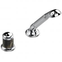 THG U95-6532/60A-A02 - Deck mounted mixer with handshower, progressive cartridge