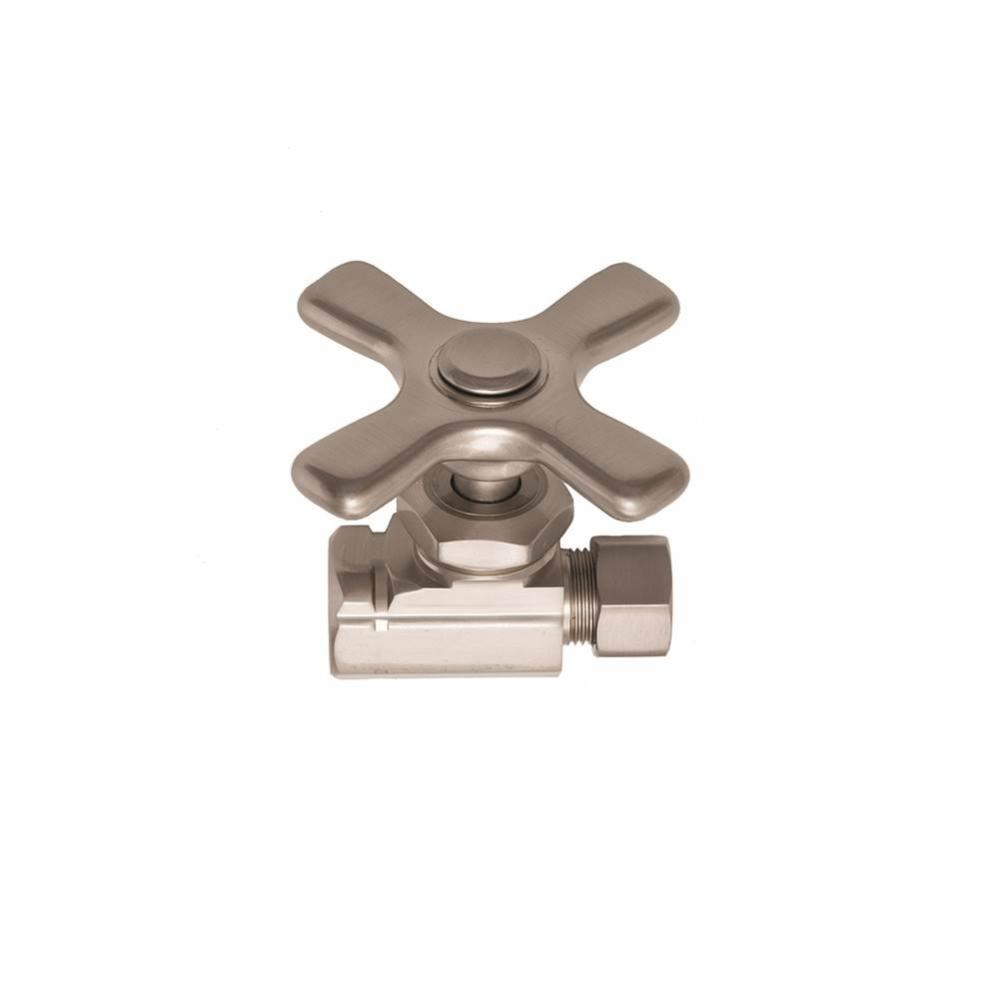 3/8'' IPS X 3/8'' Od Strat/Stp- Cross Hndl