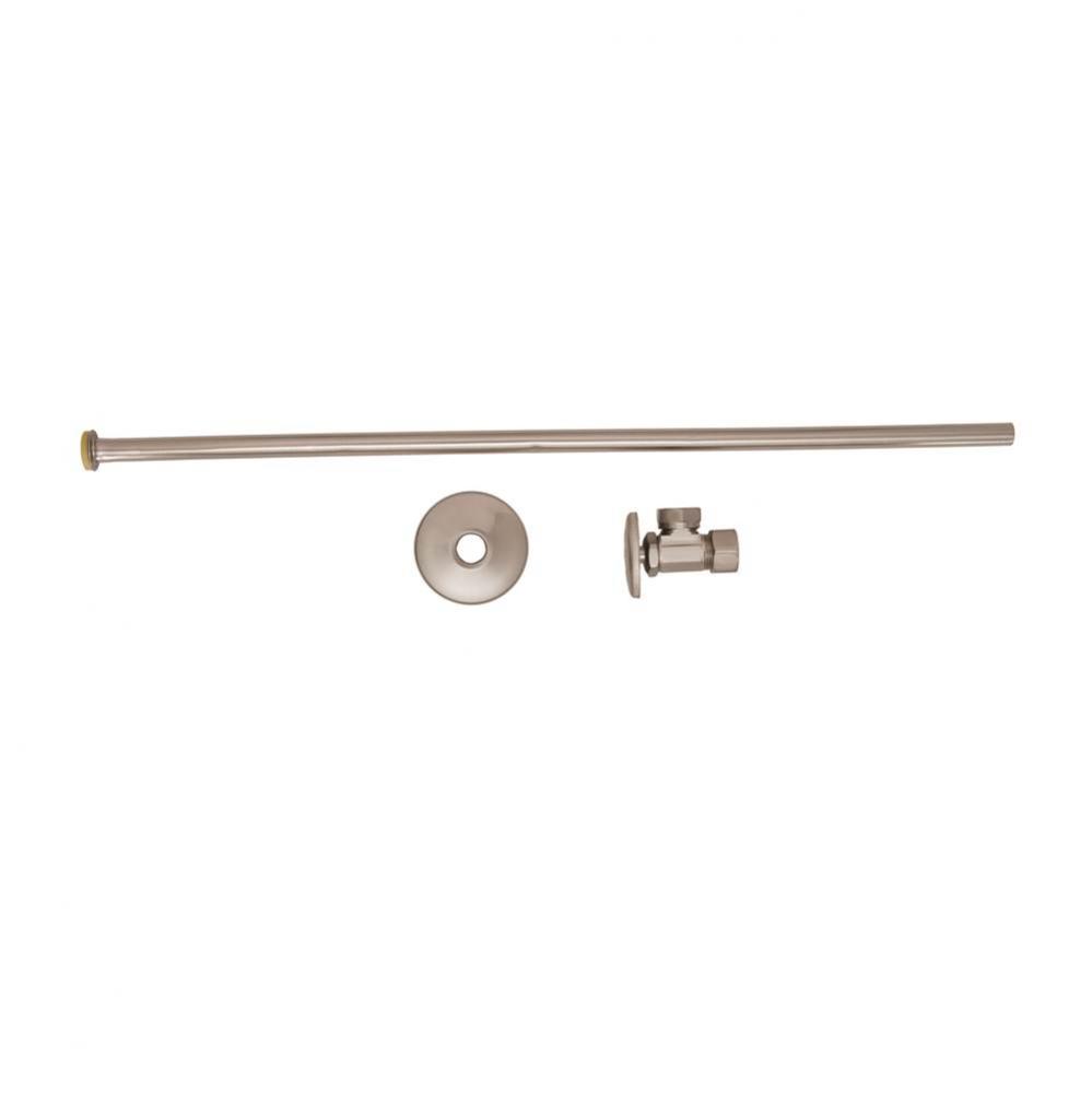 Closet Sply Set 1/2'' Nom Cmp X 1/2''-7/16'' Ang/Stp