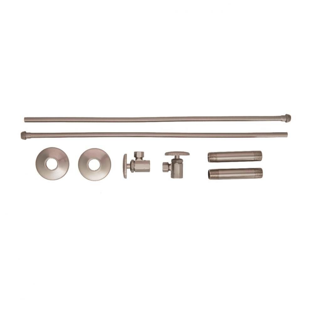 Lav Supply Set 1/2'' IPS X 3/8'' Od Angle Stop