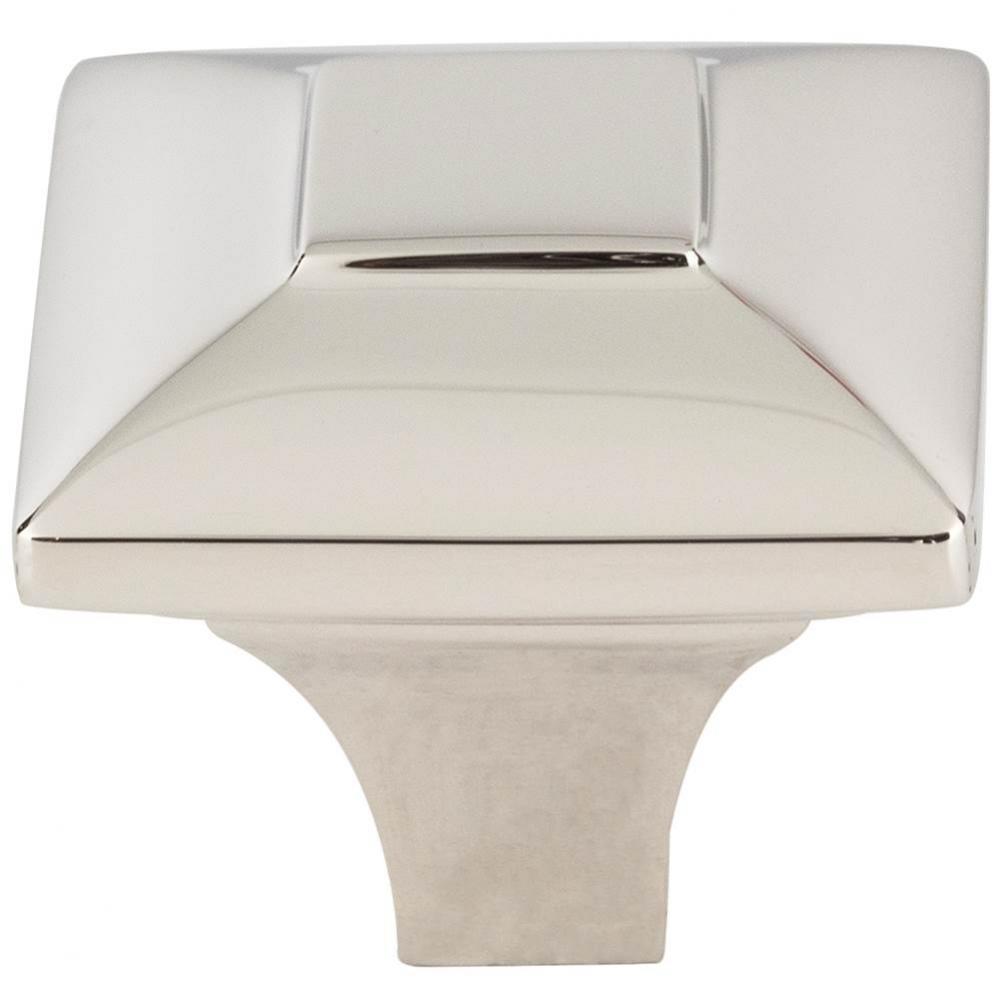 Alston Knob 1 3/16 Inch Polished Nickel