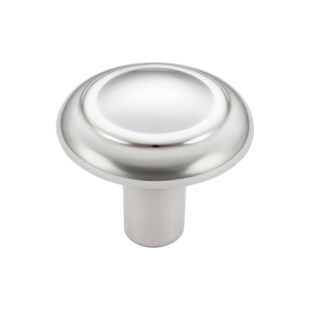 Cala Knob 1 3/16 Inch Polished Nickel