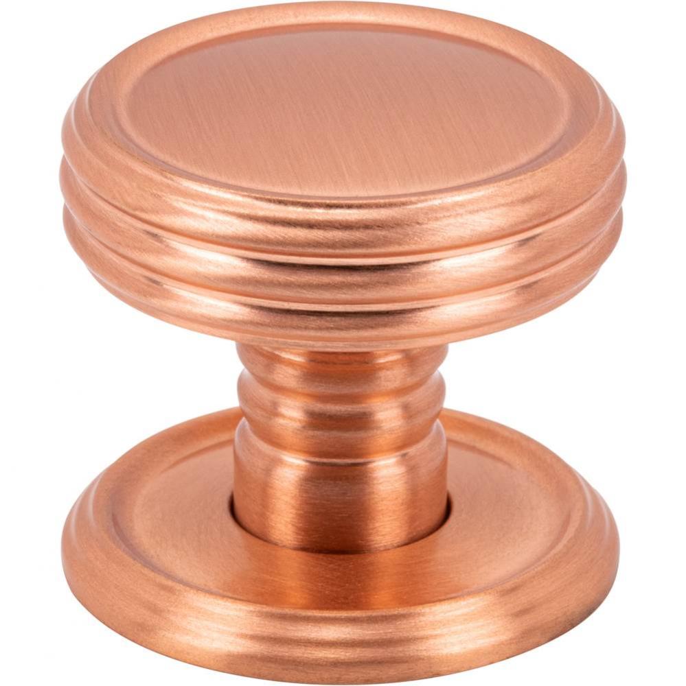 Divina Knob 1 1/4 Inch Rose Gold