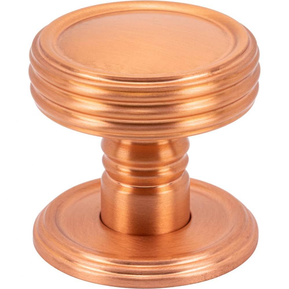 Divina Knob 1 1/2 Inch Rose Gold