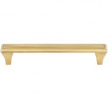 Vesta V7303SB - Alston Pull 5 1/16 Inch (c-c) Satin Brass