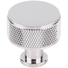Vesta V7401PC - Beliza Cylinder Knurled Knob 1 Inch Polished Chrome