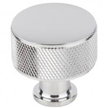 Vesta V7402PC - Beliza Cylinder Knurled Knob 1 1/8 Inch Polished Chrome
