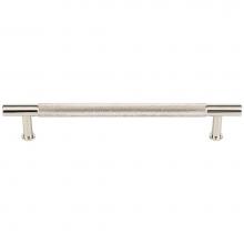 Vesta V7411PN - Beliza Knurled Bar Pull 6 5/16 Inch (c-c) Polished Nickel