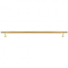 Vesta V7413PB - Beliza Knurled Bar Pull 12 Inch (c-c) Polished Brass