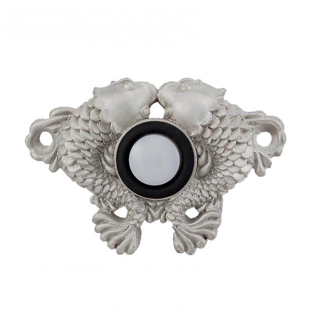 Pollino, Doorbell, Koi, Satin Nickel