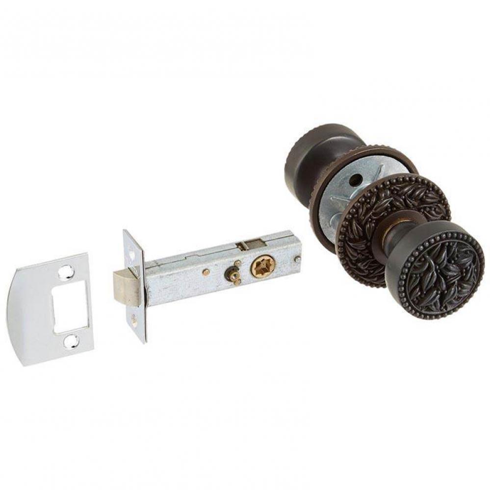 San Michele, Door Handle, Privacy, Oil-Rubbed Bronze