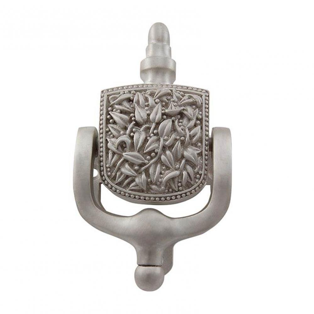San Michele, Door Knocker, Satin Nickel