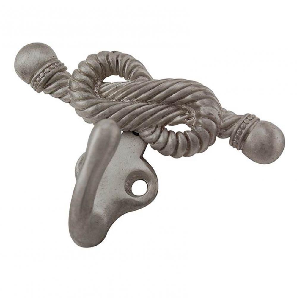 Equestre, Hook, Rope, Satin Nickel