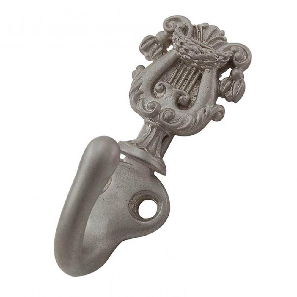 Sforza, Hook, Harp, Satin Nickel