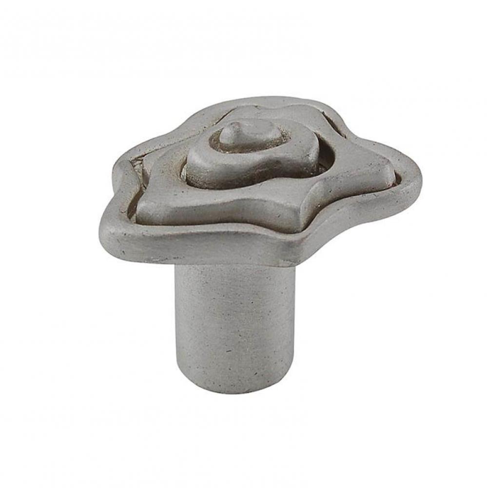 Ariosto, Knob, Small, Deco, Satin Nickel