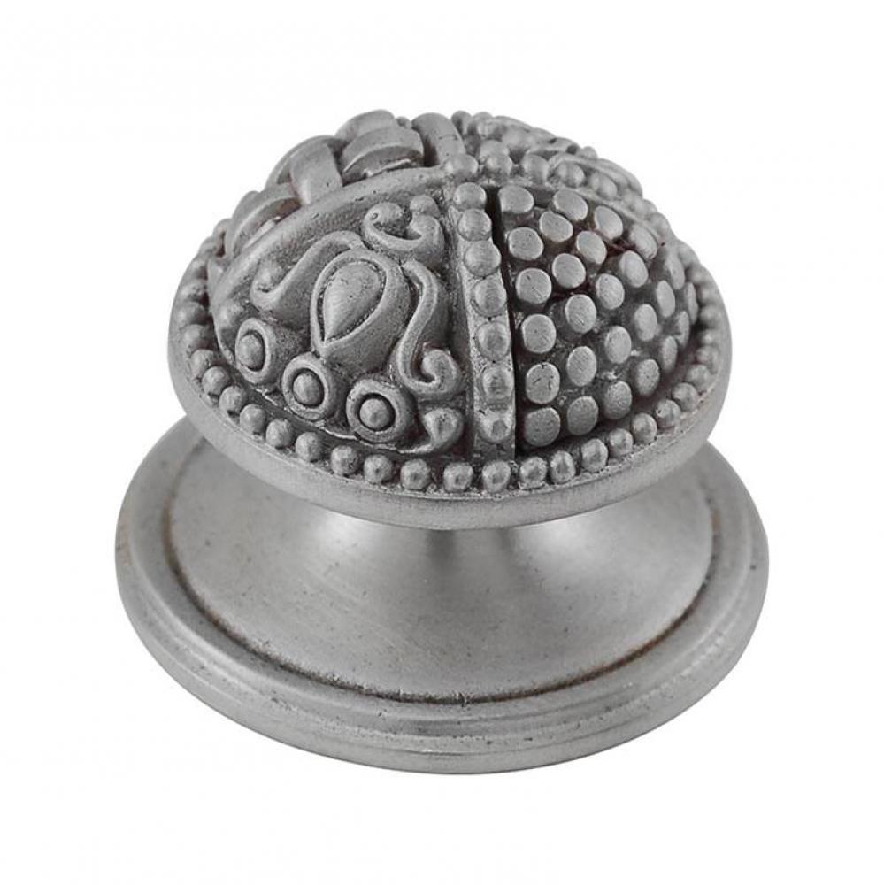 Medici, Knob, Large, Satin Nickel