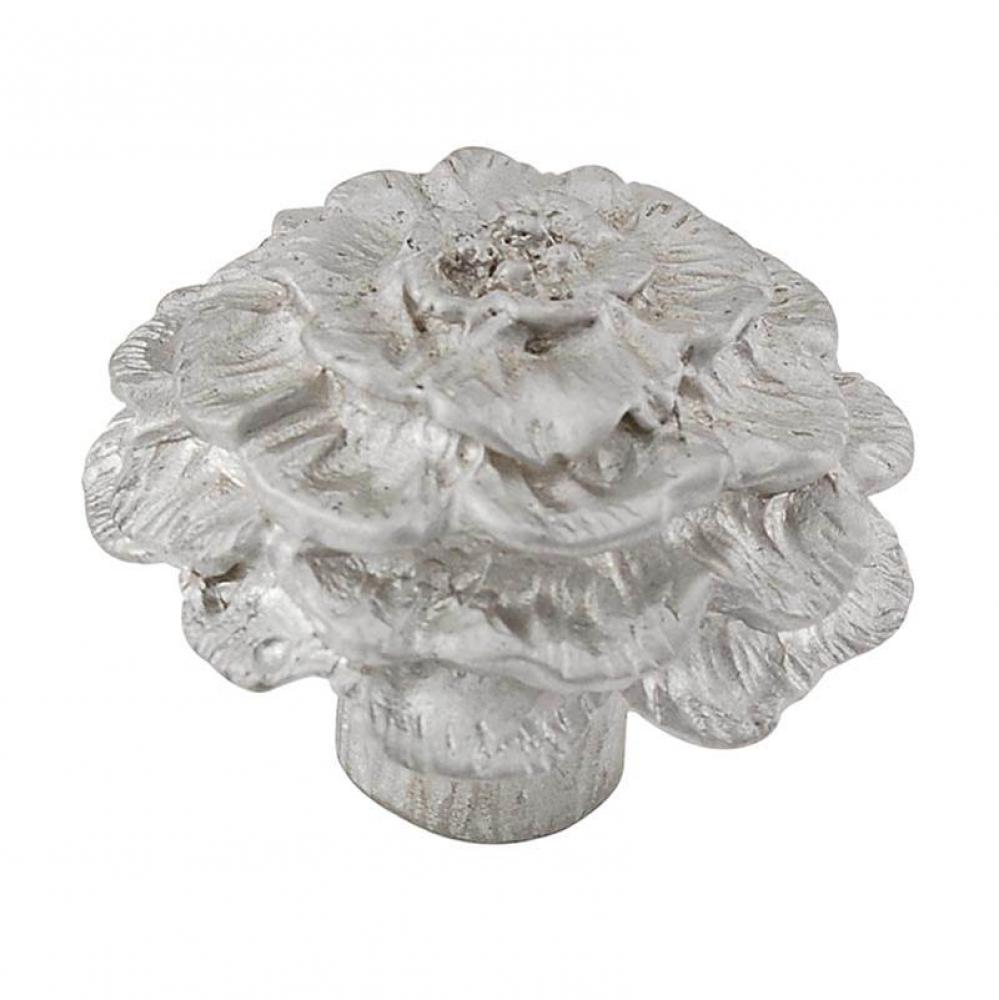 Carlotta, Knob, Large, Carnation, Satin Nickel