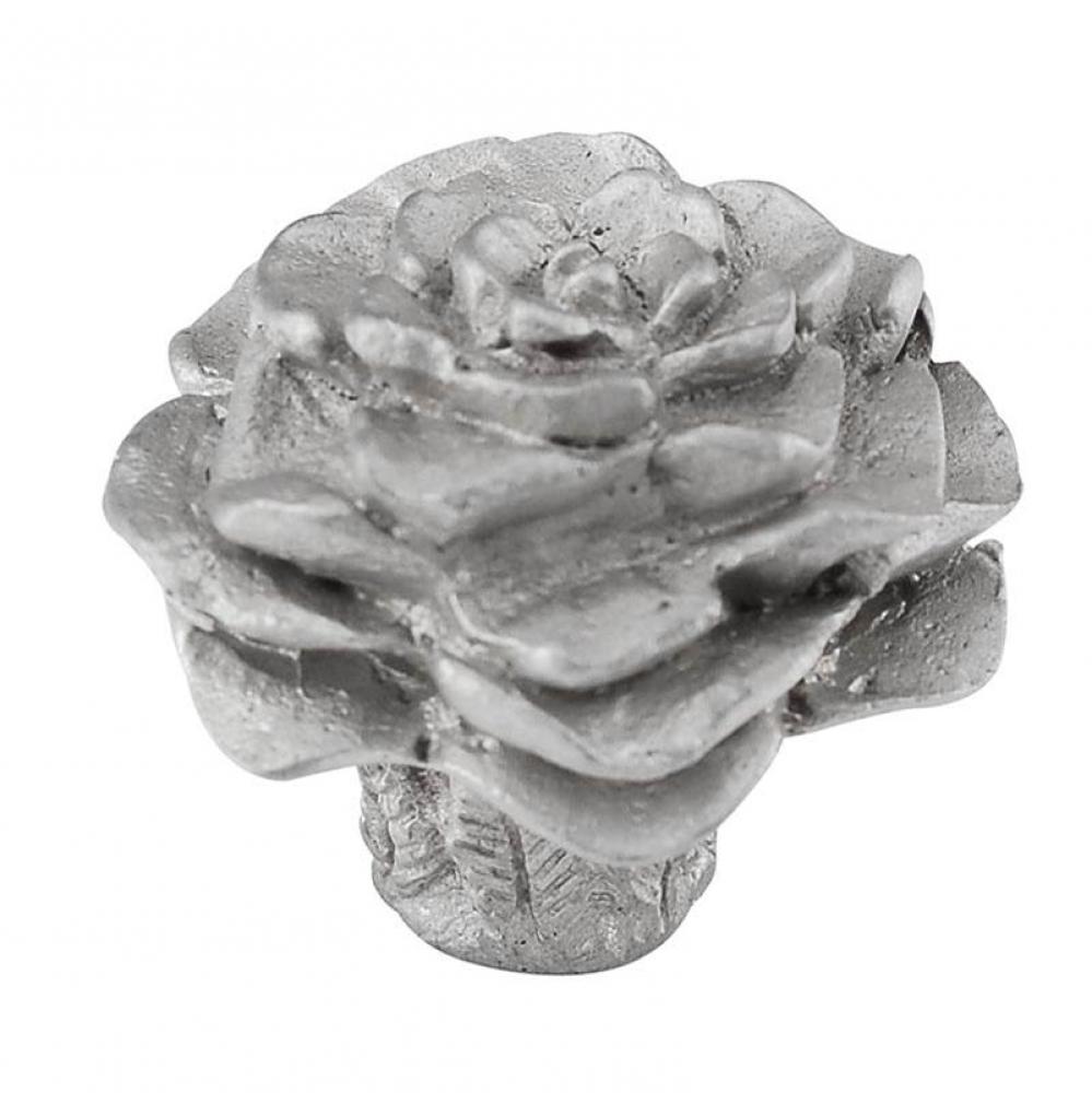 Carlotta, Knob, Large, Jasmine, Satin Nickel