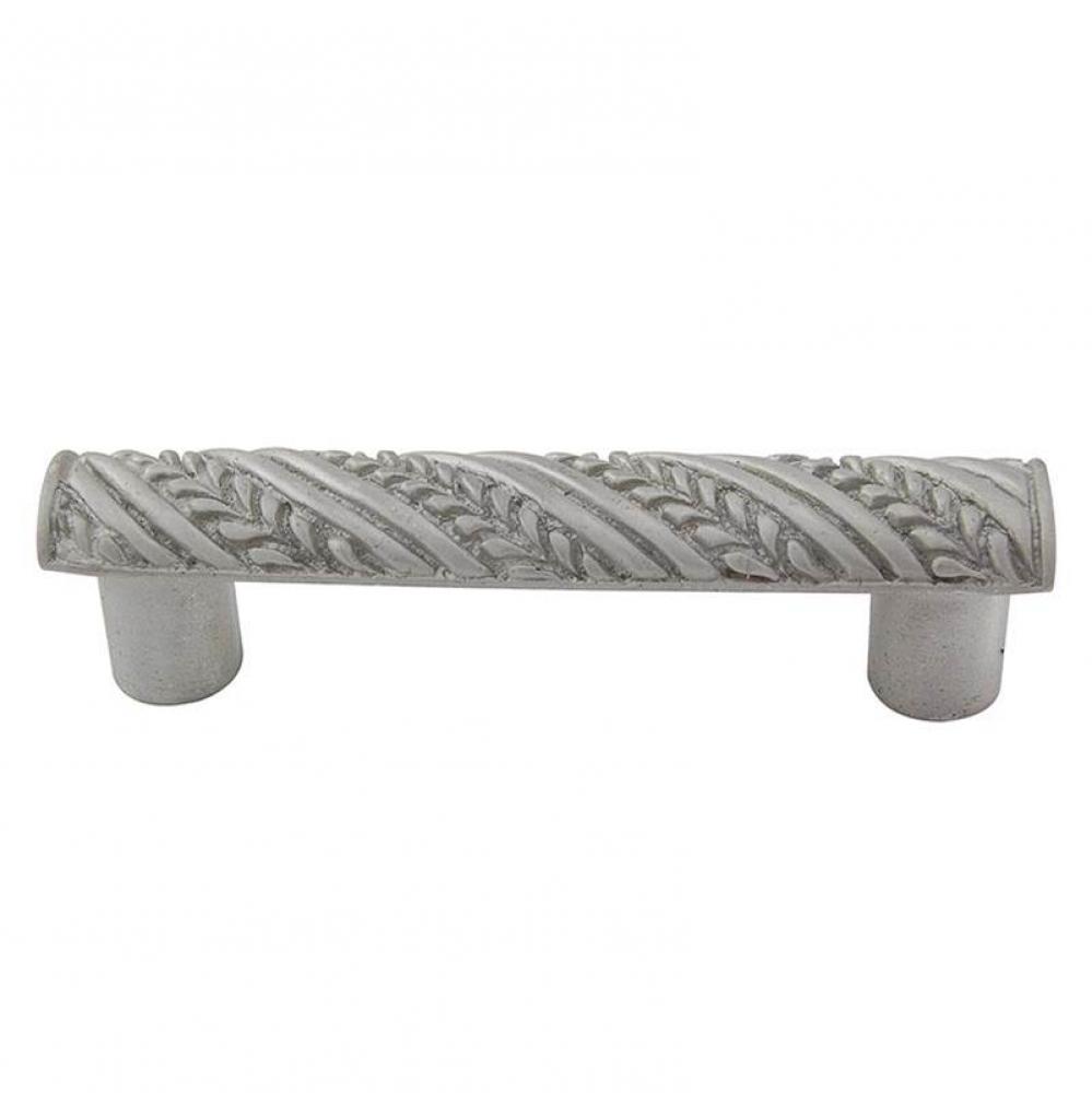 Gioiello, Pull, Wreath, 3 Inch, Satin Nickel