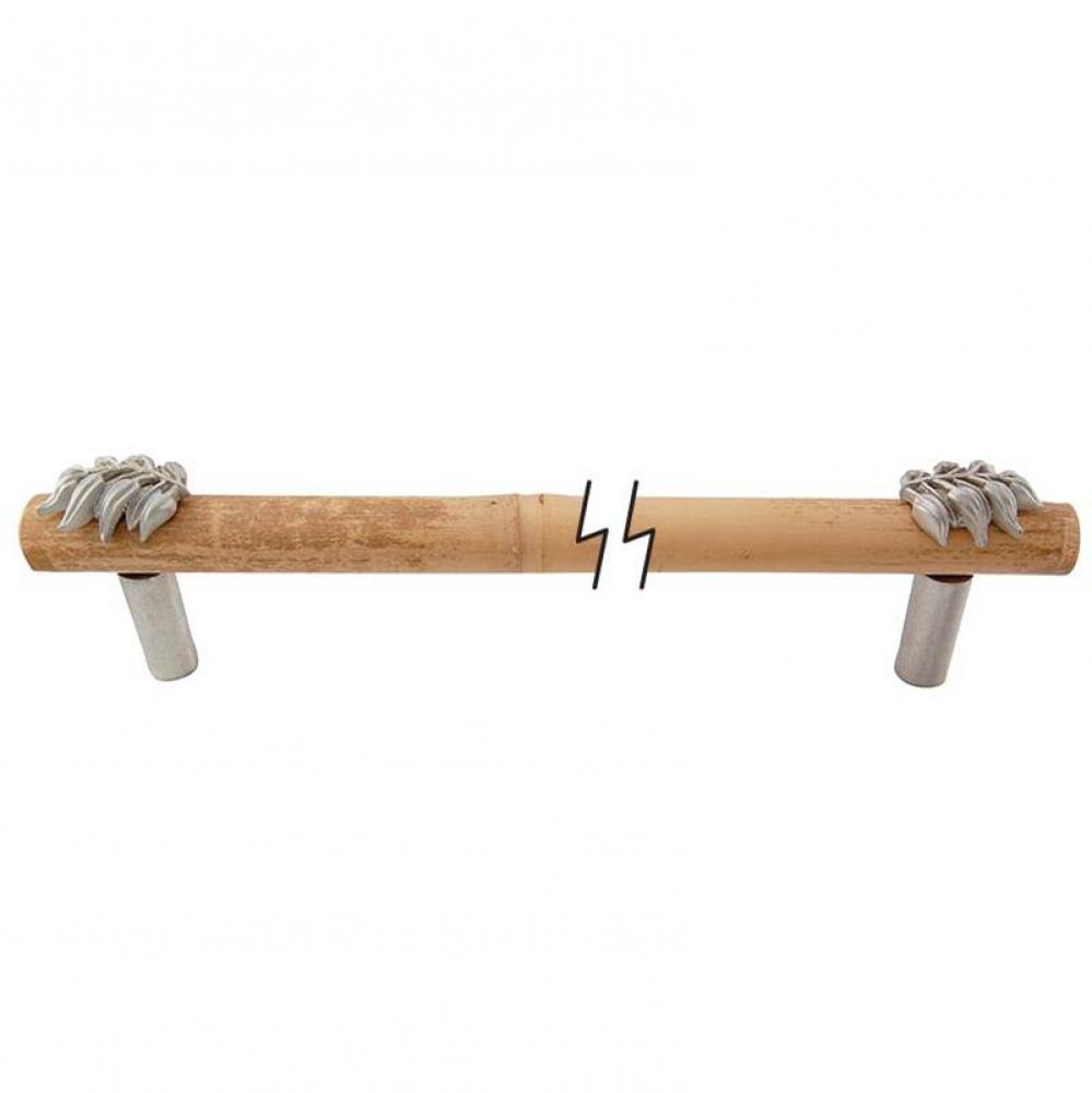 Palmaria, Pull, Appliance, Horizontal Leaf, 12 Inch, Satin Nickel