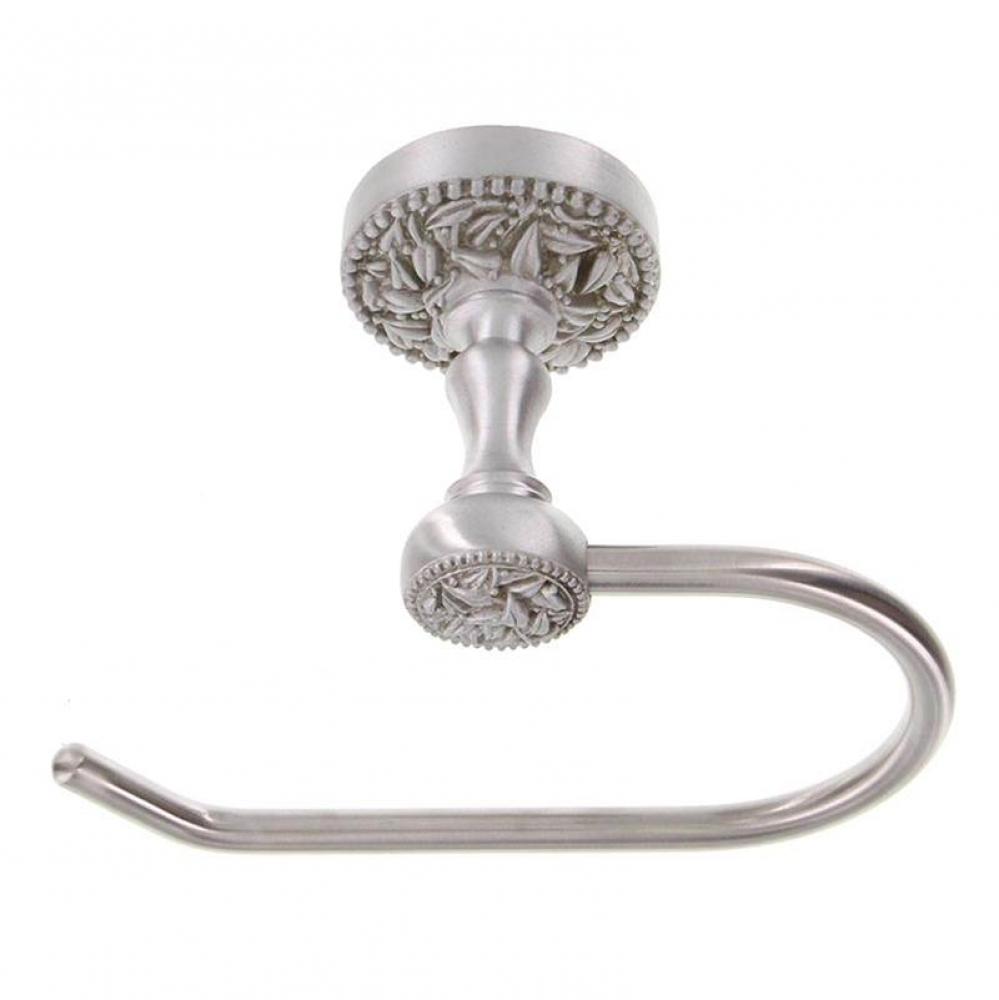 San Michele, Toilet Paper Holder, French, Satin Nickel