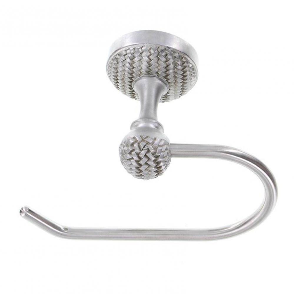 Cestino, Toilet Paper Holder, French, Satin Nickel