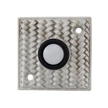 Vicenza Designs D4000-SN - Cestino, Doorbell, Square, Satin Nickel