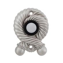 Vicenza Designs D4004-SN - Equestre, Doorbell, Rope, Satin Nickel