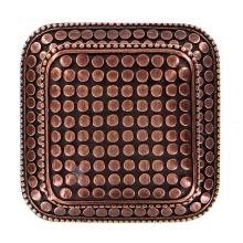 Vicenza Designs DHDU8003-AC - Tiziano, Door Handle, Dummy, Antique Copper