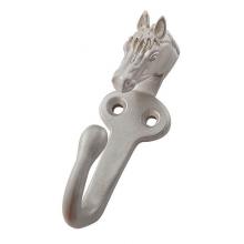 Vicenza Designs H5007-SN - Equestre, Hook, Horse, Satin Nickel
