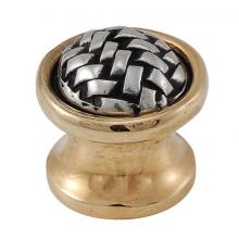Vicenza Designs K1008-TT - Cestino, Knob, Small, Two-Tone
