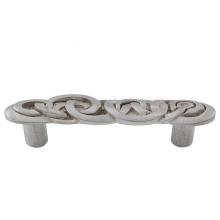 Vicenza Designs K1009-SN - Ariosto, Pull, Chain Link, 3 Inch, Satin Nickel
