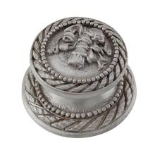 Vicenza Designs K1029-SN - Sforza, Knob, Large, Classical, Satin Nickel