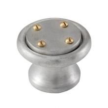 Vicenza Designs K1032-SN - Archimedes, Knob, Large, Nail Head, Satin Nickel