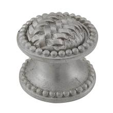 Vicenza Designs K1042-SN - Cestino, Knob, Large, Beads, Satin Nickel