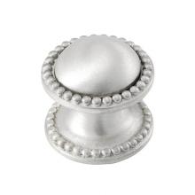 Vicenza Designs K1045-SN - Sanzio, Knob, Small, Beads, Satin Nickel