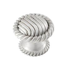 Vicenza Designs K1046-SN - Sanzio, Knob, Large, Lines, Satin Nickel